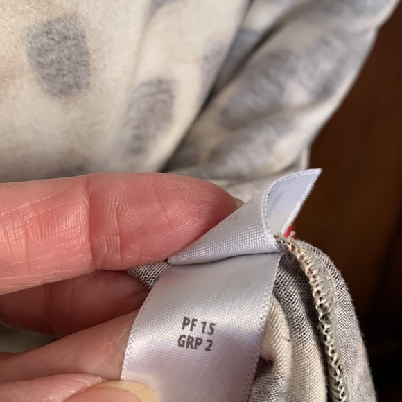 St. John Nordstrom Leopard Jersey with Shoulder Pleating M/L - Picture 14 of 15